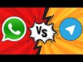 TELEGRAM vs WHATSAPP: ¿cuál es mejor?