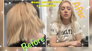 I try Tape-in Hair Extensions from Sunny Hair|DIY Dye, Cut and Install on Short Hair