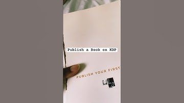 Create & Publish a Book on Amazon KDP 📚#selfpublish #amazonkdp #kdp