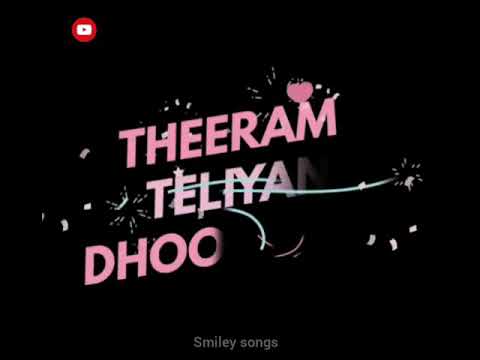 endakay-endakay-telugu-lyrics-whatsapp-status-songπ|tamil-love-song|telugu-black-screen-lyrics-song