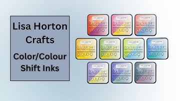 NEW Lisa Horton Craft Color/Colour Shift Ink Pads | Set 1