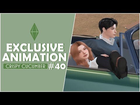 Видео: THE SIMS 4 EXCLUSIVE ANIMATION #40 l CRISPY CUCUMBER