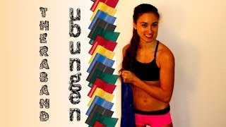 Theraband Übungen - Ganzkörpertraining - Workout - Training Zuhause - Anleitung