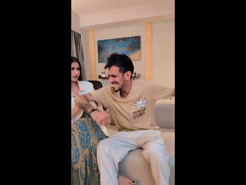 Yuzvendra Chahal is HAPPY as Dhanashree Verma decides to go to her &quot;maika&quot; for a month #shorts
