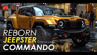 Jeepster Commando Reborn Concept Car, AI Design