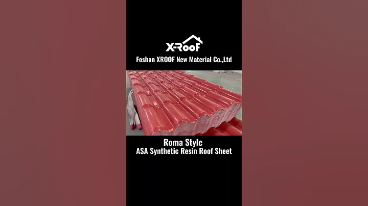 ROMA style ASA Synthetic Resin Roof Sheet Tile from XROOF