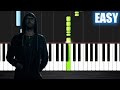Maroon 5 - Animals - EASY Piano Tutorial by PlutaX