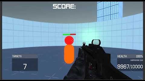 Created this FPS Aim Trainer for one of my clients in Unity