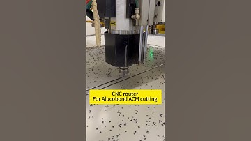 Aluminum Composite Panels Meet CNC: Unveiling the Magic of Engraving! #machine #cnc #cncrouter