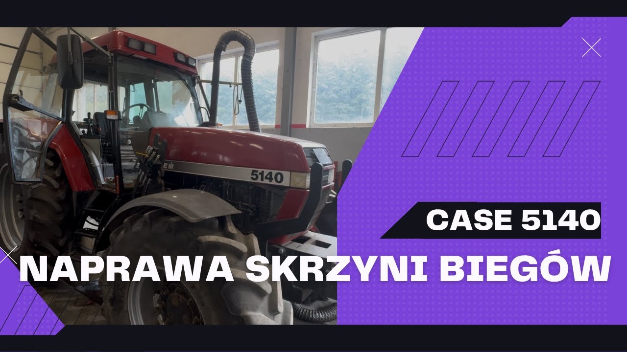 Co na blacie dziś w warsztacie- CASE MAXXUM 5140, naprawa skrzyni biegów.