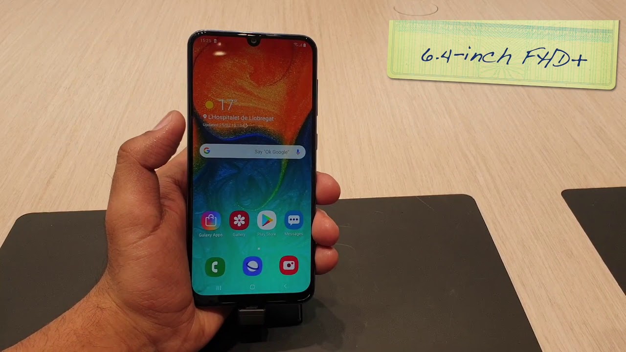 Samsung Galaxy A30 First Look Hands On Price Hindi