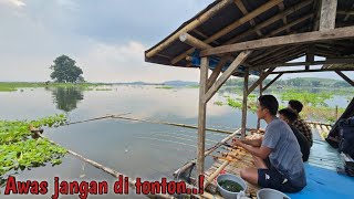 CAMP FISHING Ep.254 Lebih banyak ngomong dan masak nya daripada mancing nya