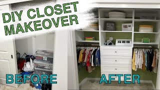 DIY Closet Makeover - Modular Closets