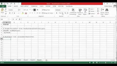 Revising Depreciation