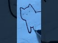Doodling cats for a special project.. #shorts