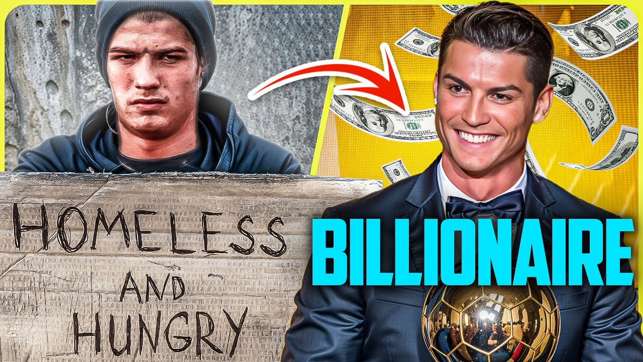 CRAZY How Ronaldo Went From Homeless To BILLIONS!