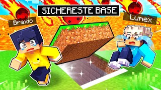 GEHEIMES SICHERES HAUS vs. METEOR ÜBERLEBEN in Minecraft!