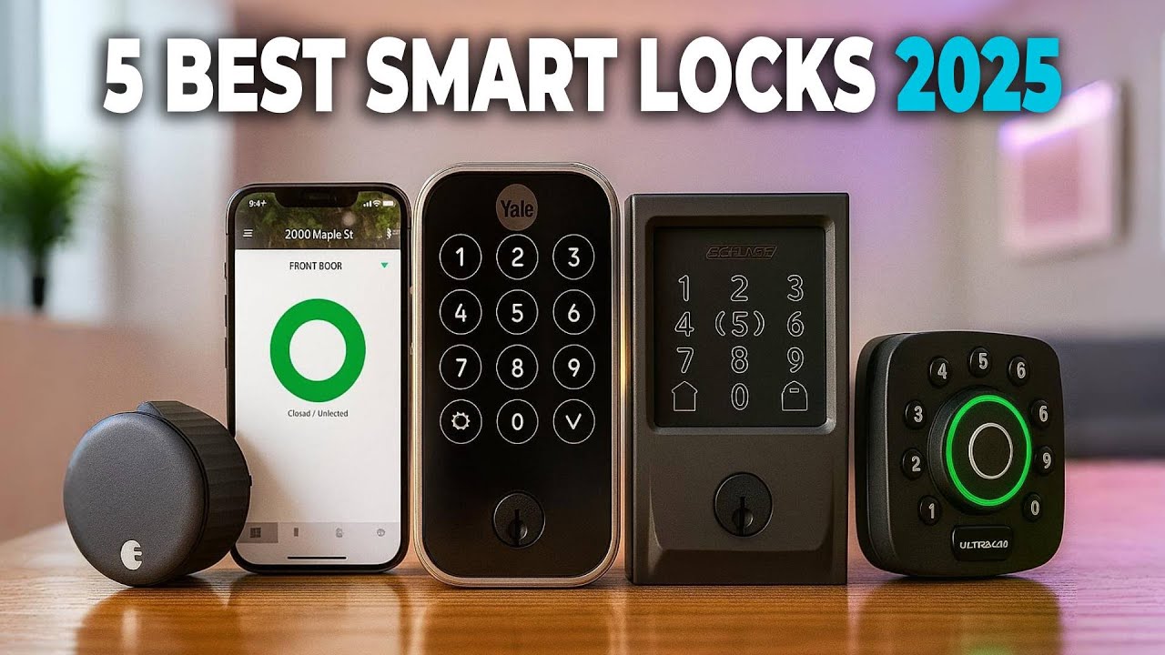 Best Smart Lock 2025 - 5 Best Smart Locks 2025 - YouTube