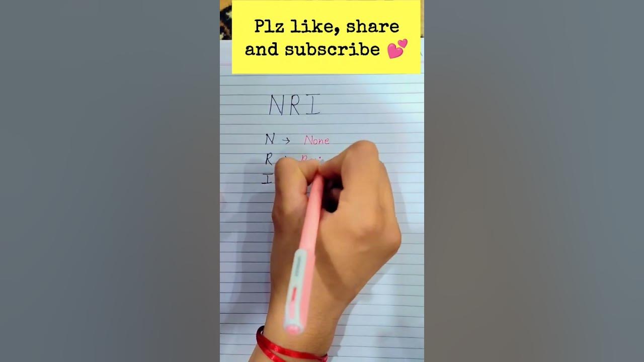 Full Form Of NRI viral speaking vocabulary words learn new YouTube full-form-of-nri-viral-speaking-vocabulary-words-learn-new-youtube
