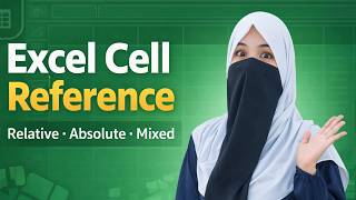 Excel Cell References Kya Hoti Hain? | Relative, Absolute &amp; Mixed | Urdu Tutorial | SOB Services