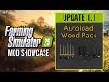 Autoloading Wood Pack (Update 1.1) - Farming Simulator 25