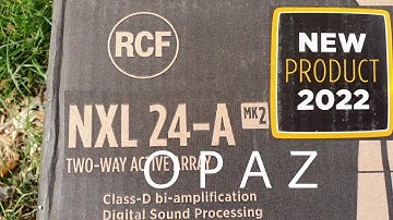 RCF NEW NXL24A-MK2 - (opinion FBT CLA 406.2 / RCF TT808 + TT515)