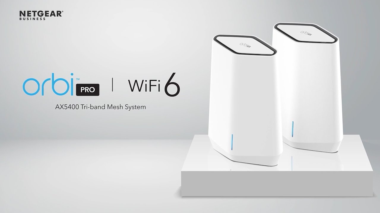 NETGEAR Releases Orbi Pro WiFi 6 