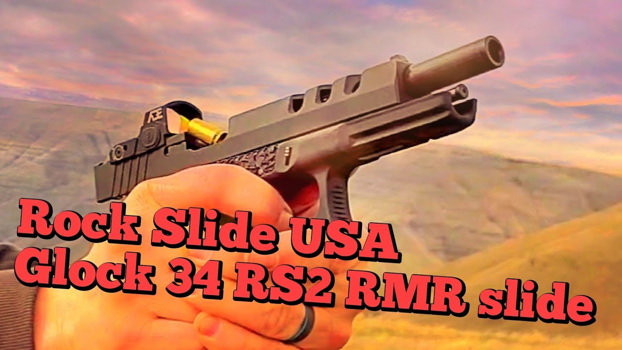 Rock Slide Glock 34 Slide. Best Affordable Slide on the market