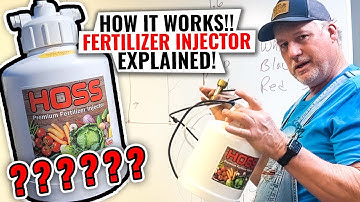 How It Works | Fertilizer Injector