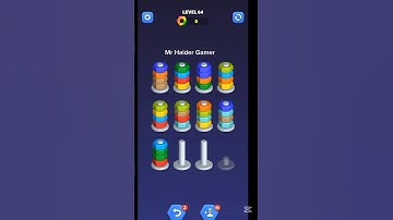 Nut sort level 64 #puzzle #gaming