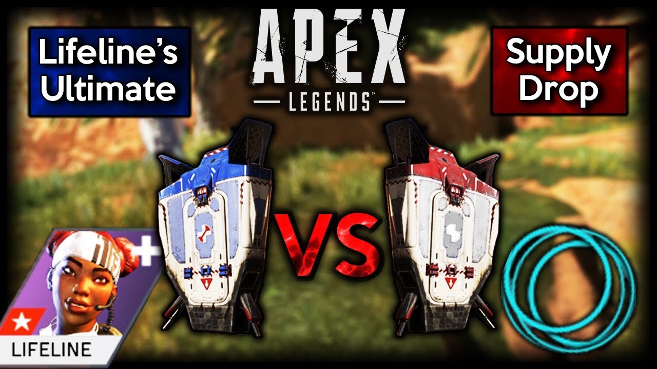 Apex Legends: ► LIFELINE'S CARE-PACKAGE vs SUPPLY DROP (Loot Breakdown, Differences & Tips)