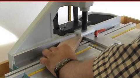 Hoffmann MU2-P Dovetail Routing Machine