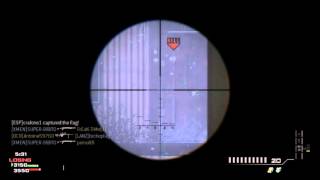 Nice hardscope kill, sniping at it's finest!
