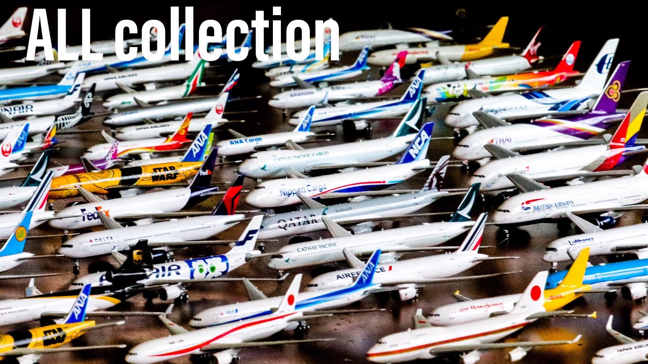 Phoenix Gemini 1/400 ポーラエアカーゴ4機セット FULL collection 】Gemini Phoenix JCwings 1/400 - YouTube