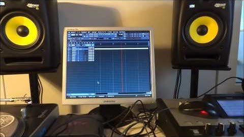 Deception beats working in pattern mode with the Mv-8800 making a quick hiphop beat