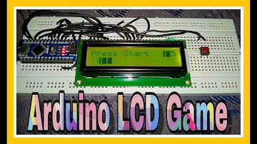 Arduino LCD Game | Mario | Parkour Game | Portable Game | Arduino LCD Tutorial | Code