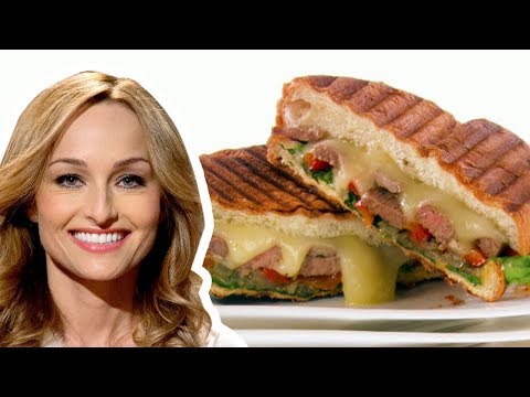 giada-de-laurentiis-makes-a-rib-eye-steak-panini-|-food-network