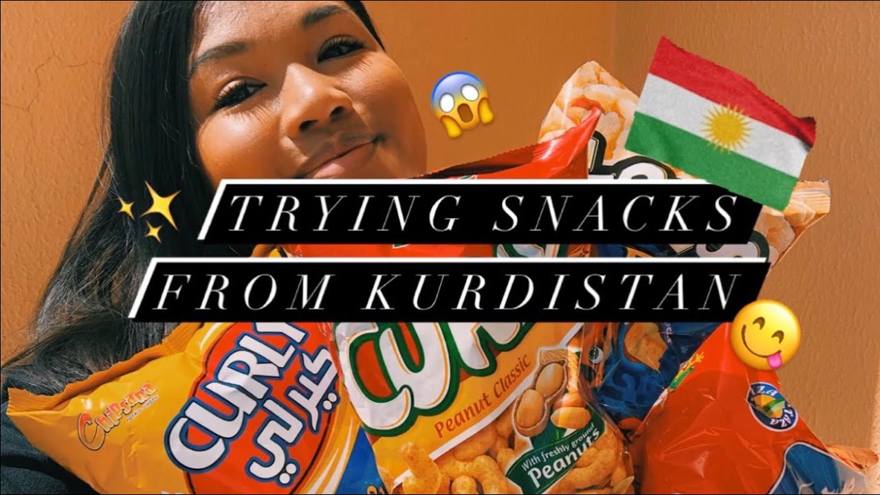 ❤️🌞💚 TRYING SNACKS FROM KURDISTAN ❤️🌞💚