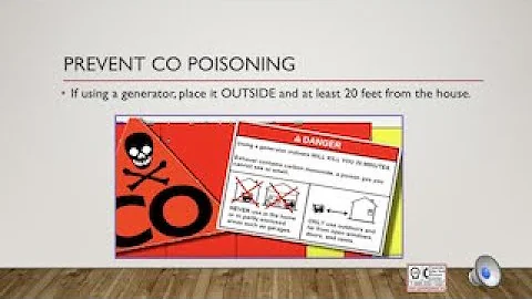 Tips and safety advice to avoid carbon monoxide poisoning