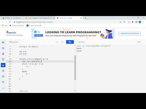 Word codeforce solution|| code in Java