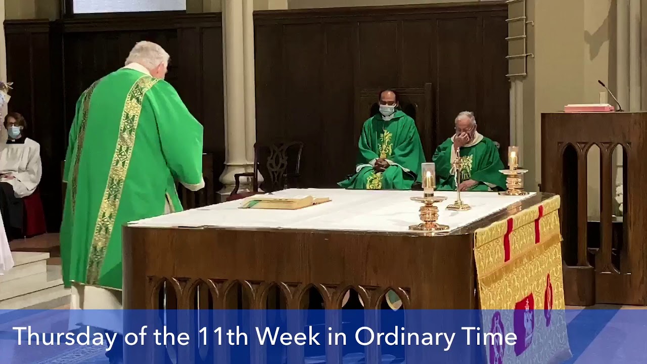 Holy Mass | 6-18-20 | Thursday of the 11th Week in Ordinary Time - YouTube