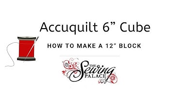 Accuquilt 6” Mix-n-Match Cube