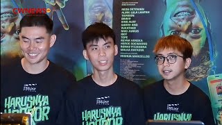 Jot, Yuka, and Gerry Proud to Star in 'Harusnya Horror', Serious When Acting
