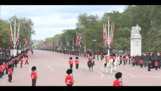 Queen's diamond jubilee procession in two minutes