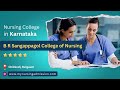 Br sangappagol college of nursing  belgaum  nursing colleges in karnataka  mynursingadmissioncom