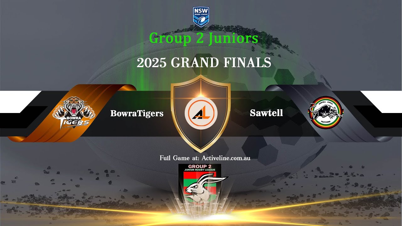 ⁣Bowra Tigers VS  Sawtell Girls 14s Tackle - Under 14s - Group 2 Junior Rugby League Grand Final 2025