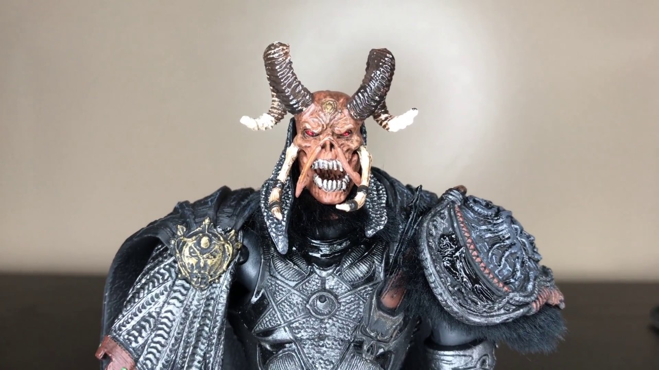 マクファーレンSPAWN DARK AGE SKULL SPLITTER McFarlane action figure skull splitter review - YouTube
