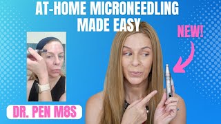 AtHome Microneedling with the UserFriendly Dr. Pen M8S Pen | Review and Demo
