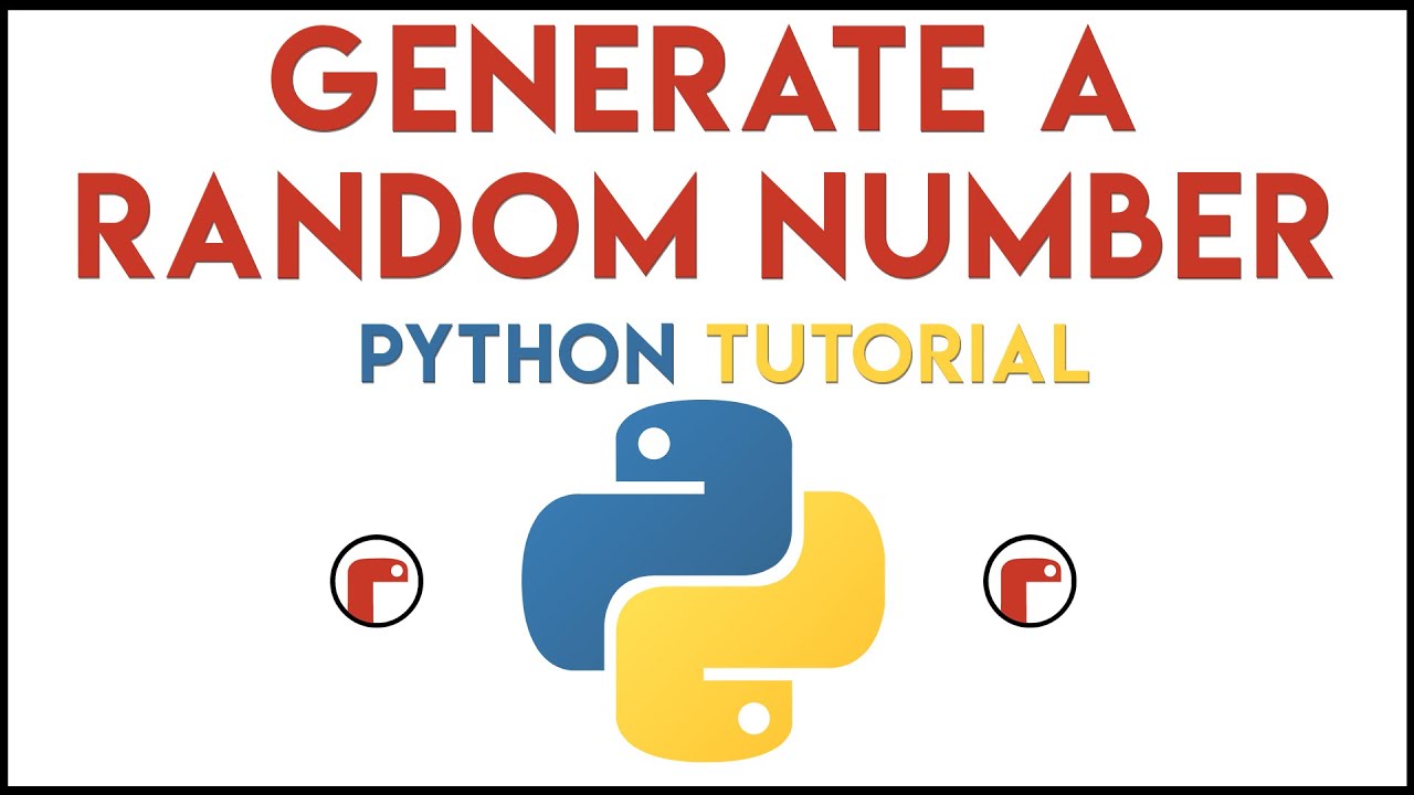 Python - Generate a Random Number Tutorial - YouTube