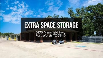 Storage Units in Fort Worth, TX on Mansfield Hwy | Extra Space Storage